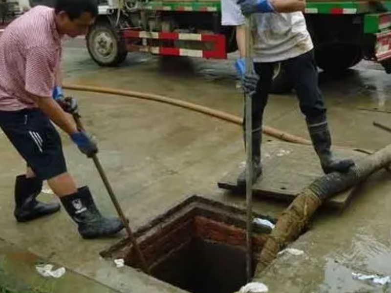 白云竹料清理化粪池服务公司，高压车疏通下水道、沙井